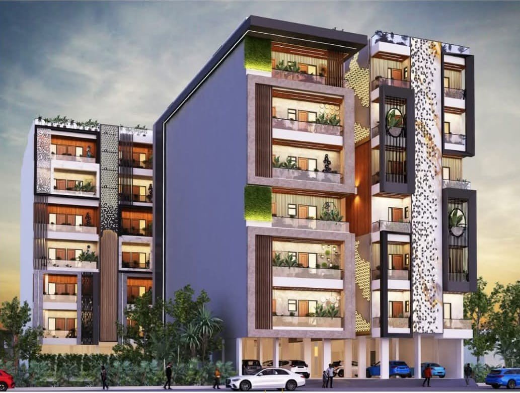 Rhapsody Homes residential building exterior, Sector-73 Noida