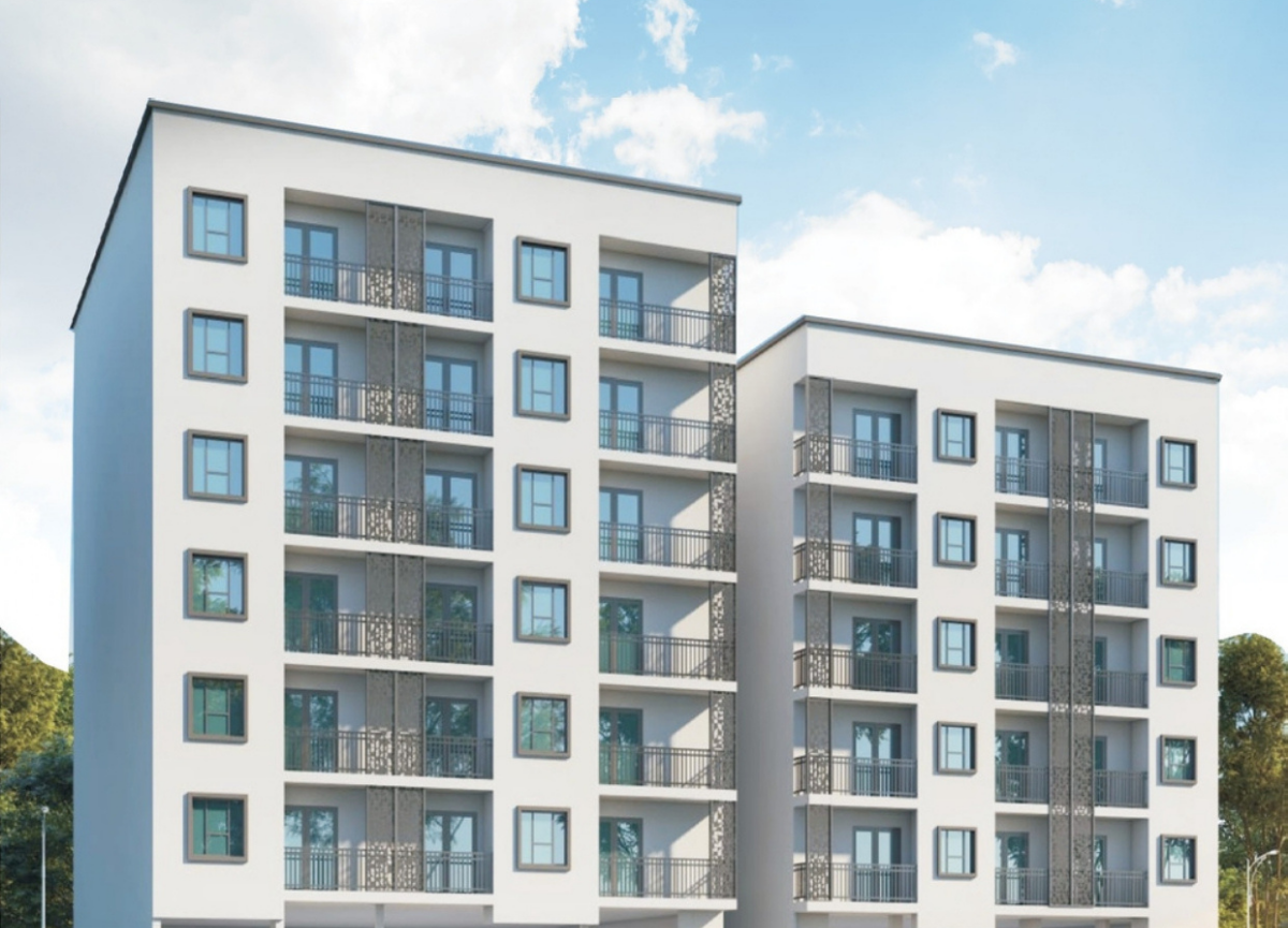 Krishna Kunj residential building exterior, Sector-73 Noida